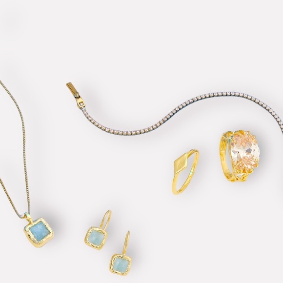 **SOLD** Silpada 'Mediterra' Drop Earrings 14K Gold on Sterling Silver NIB - Picture 7 of 7